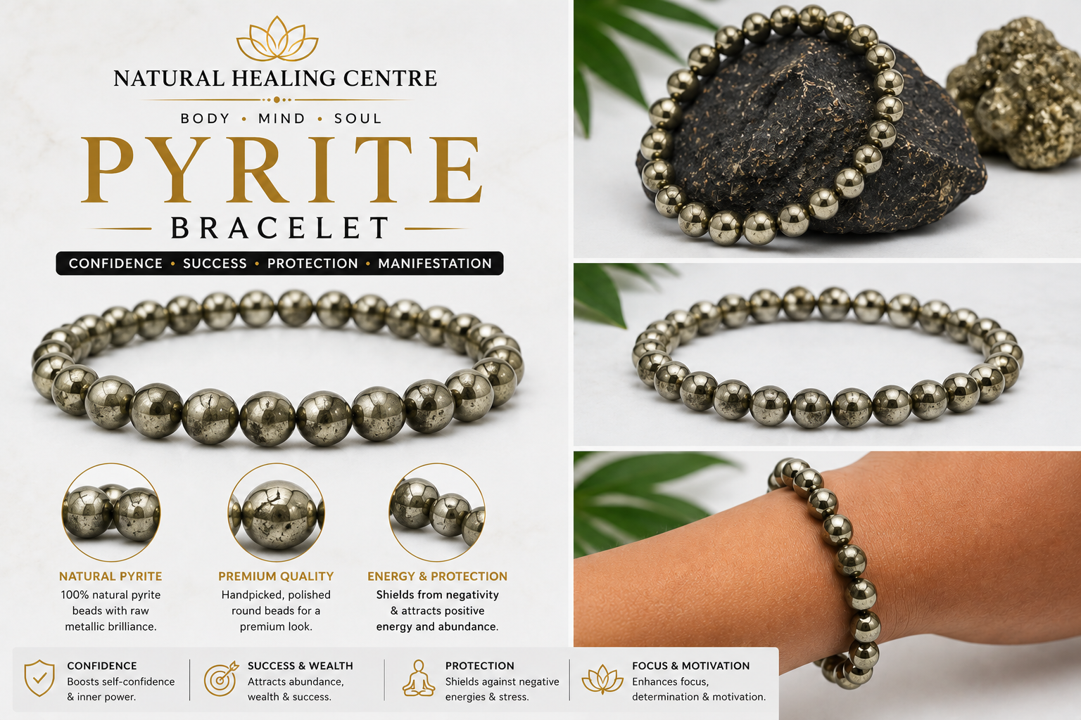 Pyrite Bracelet - Image 2